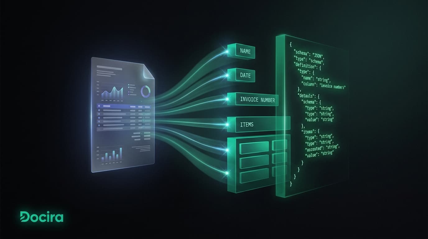 Document transforming into a structured JSON tree